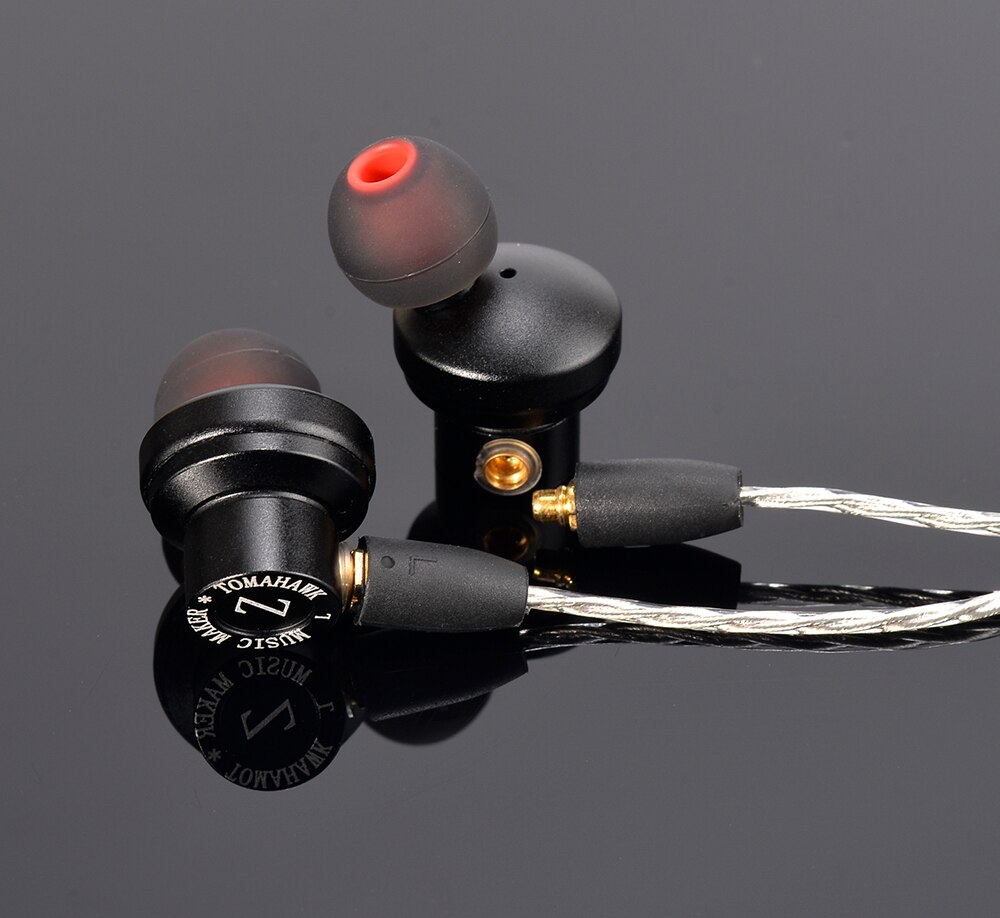Latest musicmaker tomahawk mrz zfre 1 dynamic driver high fidelity in-ear metal hi-fi music headphones with mmcx interface