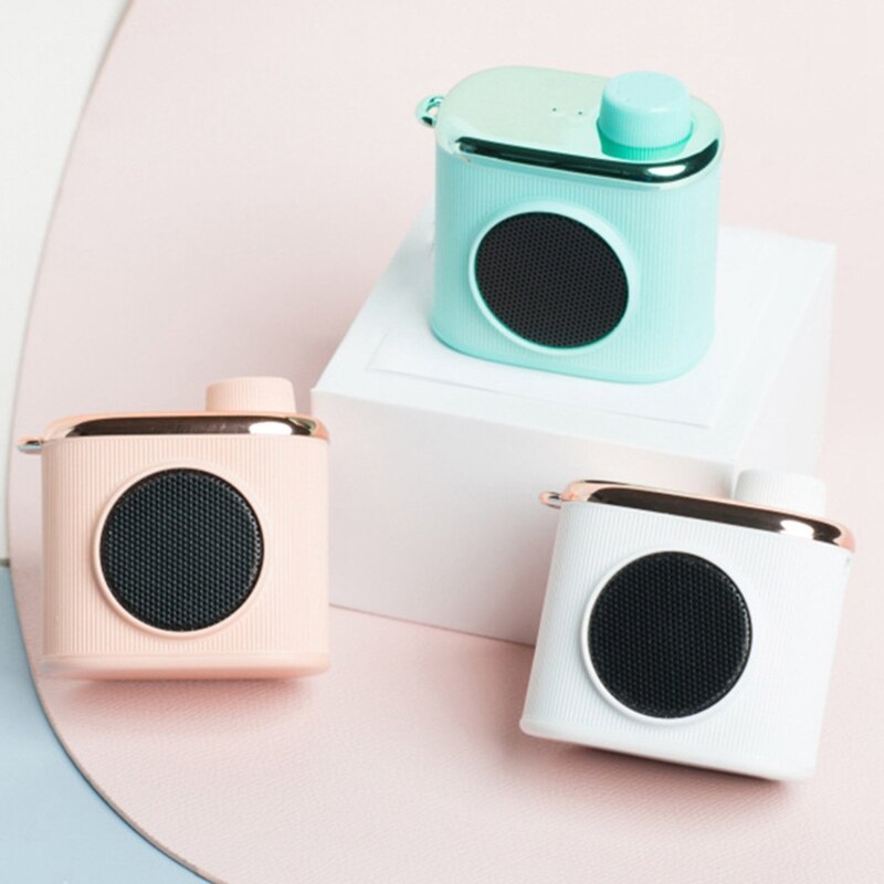 Wireless Mini Translator Bluetooth Speaker Portable Translation Device Intelligent Voice Pink