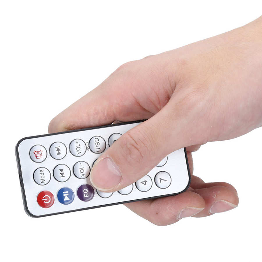 Eindversterker Thuis Bluetooth Eindversterker Met Afstandsbediening Woningen MP3 Voor Motorfietsen Auto