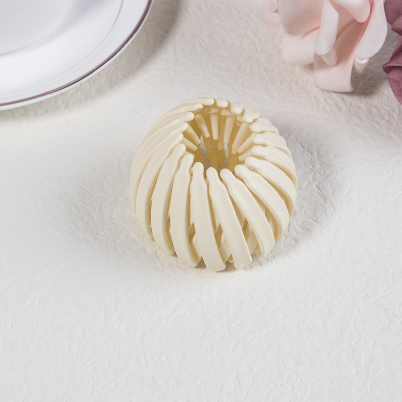 1 Pc/4 Stuks/7 Stuks Mode Vogelnest Haar Clips Voor Vrouwen Matte Haar Klauw Clips paardenstaart Haaraccessoires Voor Vrouwen Meisjes: Sky Blue