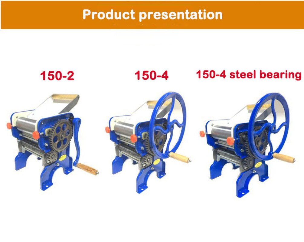 Hand Double-faced Rolling Machine Home Manual Pressing Machine Small Multi-function Pasta Machine