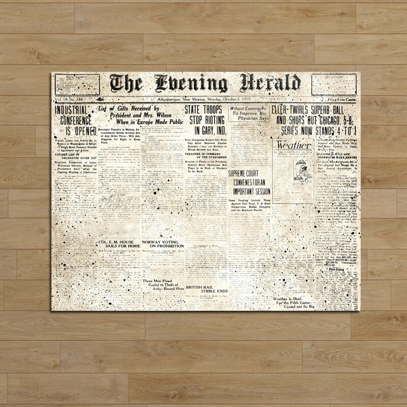 4Pcsjunk Journal Grote Maat Retro Oude Krant Materiaal Sticker Plakboek Reizen Dagboek Achtergrond Materiaal Decoratie Papier