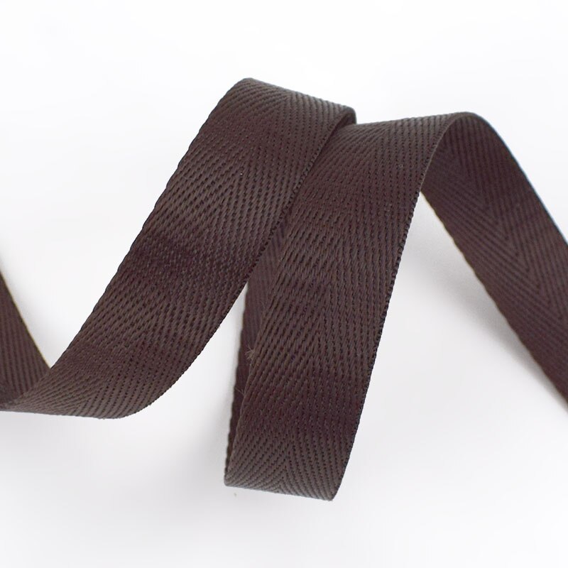 10Meters Herringbone 20mm Nylon Webbing Ribbons Dog Collar Backpack Knapsack Strap Belt Tape Bias Binding DIY Sewing Accessories: Coffee