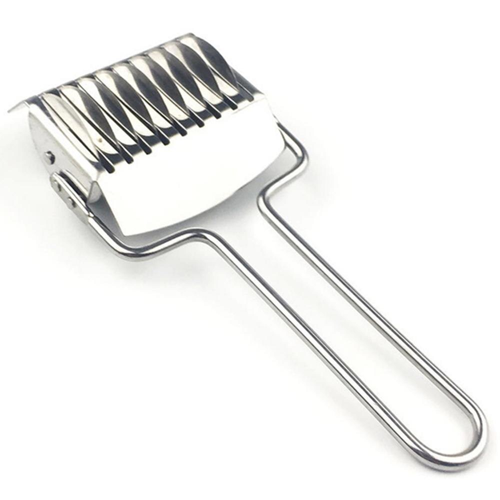 Rullo Taglia Cornetti In Acciaio Inox Con Manico In Legno – Lame Multiple Per Pasticceria, Taglio Veloce E Uniforme - 5
