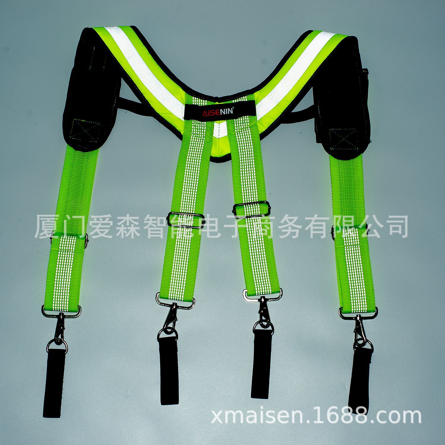 X-Type Gewatteerde Zware Werk Tool Riem Bretels Bretels Met 4 Ondersteuning Loops Lichter Taille Gewicht Verstelbare tool Riem