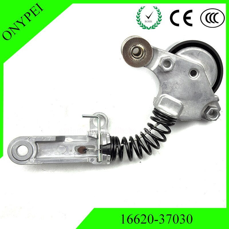 16620-37030 16620-37010 V-Ribbed Serpentine Belt Tensioner For 14-17 Toyota Corolla 1.8 16620-37011 16620-0T020 1662037030