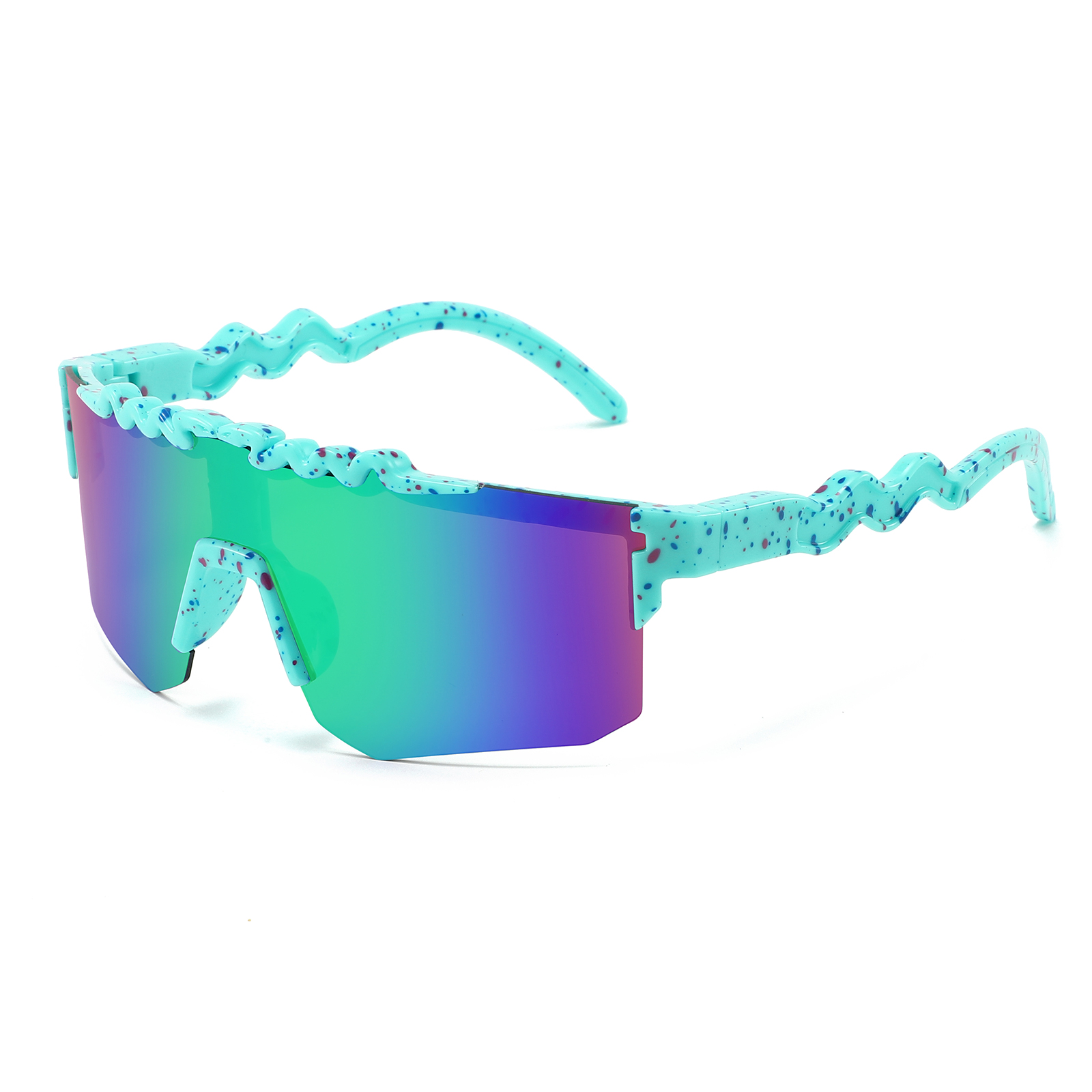 Age 5-16 Youth Baseball Sunglasses Sport Kids Teen Cycling Glasses Children Outdoor Mtb Bike Teenager Goggles Boys Girls Eyewear: green