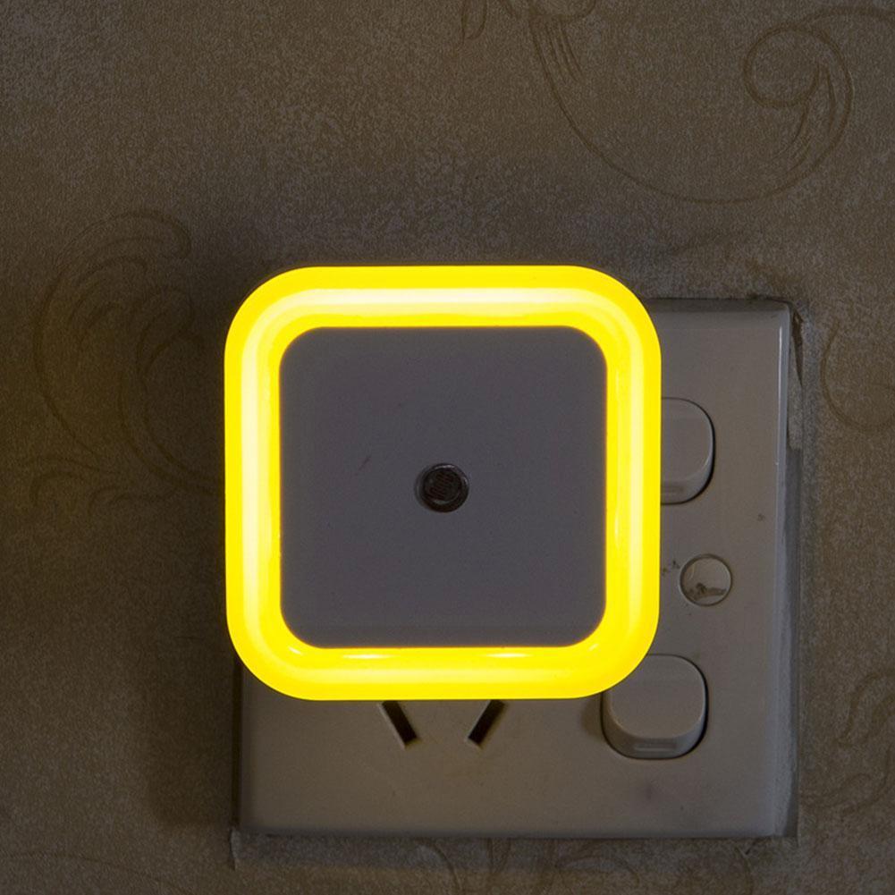 Led Sensor Controle Led Nachtlampje Lamp Wc Licht Nachtkastje Ons Backlight Eu Lamp Baby Plug Slaapkamer Lamp Controle Muur licht Z1X2