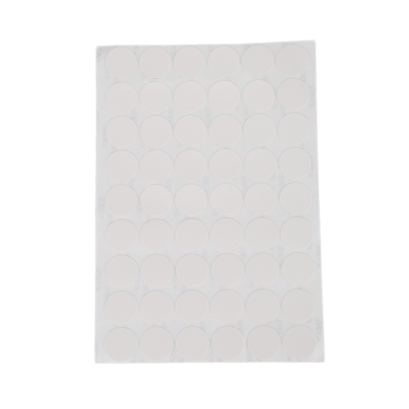 armoire placard auto-adhésif vis couvre casquettes autocollants 54 en 1 blanc: Default Title