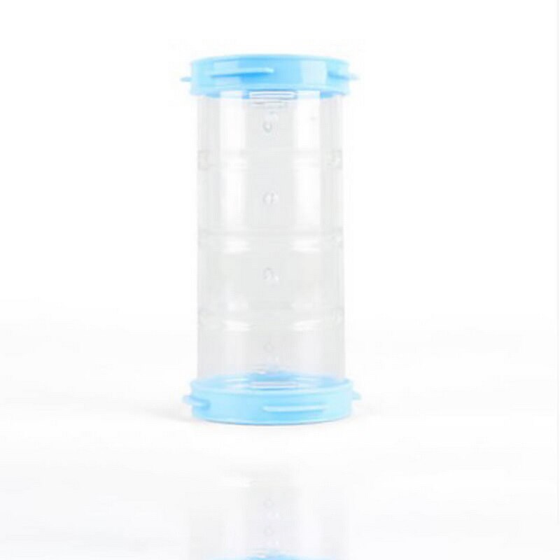 1Pcs Hamster Toy Acrylic Transparent Tube Hamster Toys Funny Pet Small Animal Hamsters Cage Tube Toy: 8