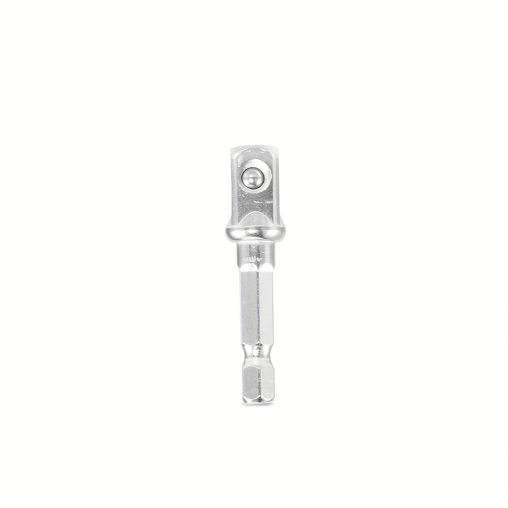 Regulowany uniwersalny klucz nasadowy 10mm-19mm uniwersalne narzędzia nasadowe robić klucza dynamometrycznego z grzechotką napędową 3/8" i wiertarki elektrycznej: Brązowy