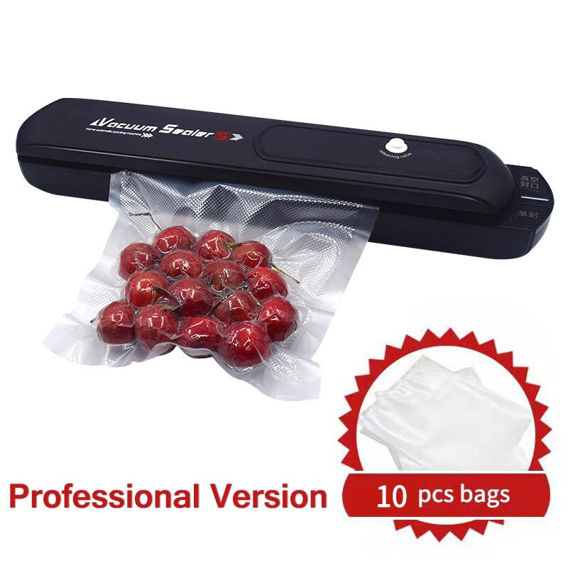 Vacuum Food Sealer Packaging Machine 220V Household Food Vacuum Sealer Film Sealer Vacuum Packer