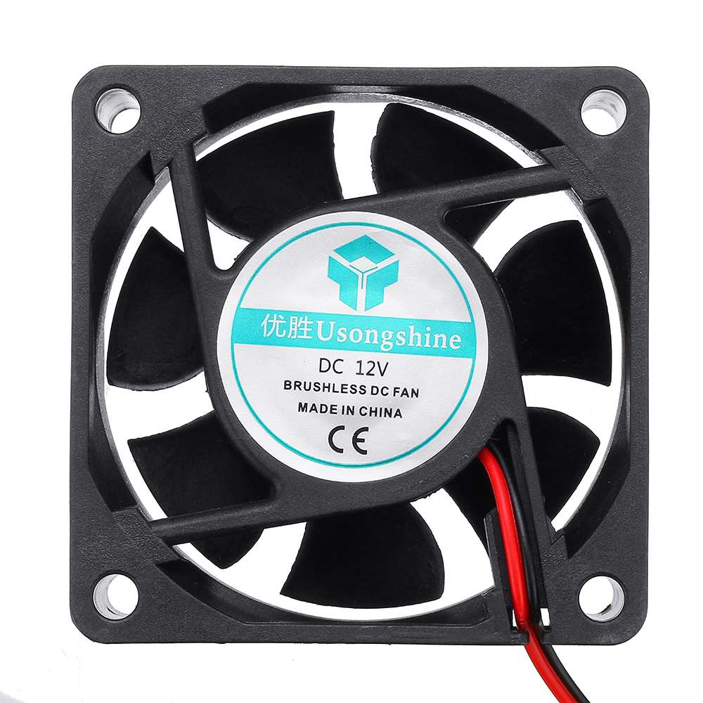 12v 6025 60*60*25mm Cooling Fan with 2Pin Cable for 3D Printer