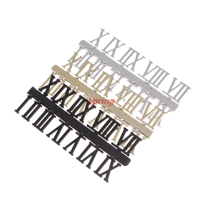 - Clock Dial Digital Mechanism Parts Card Clock Accessories Roman Numeral DIY Digital Replacement Gadget Repair Clock Parts