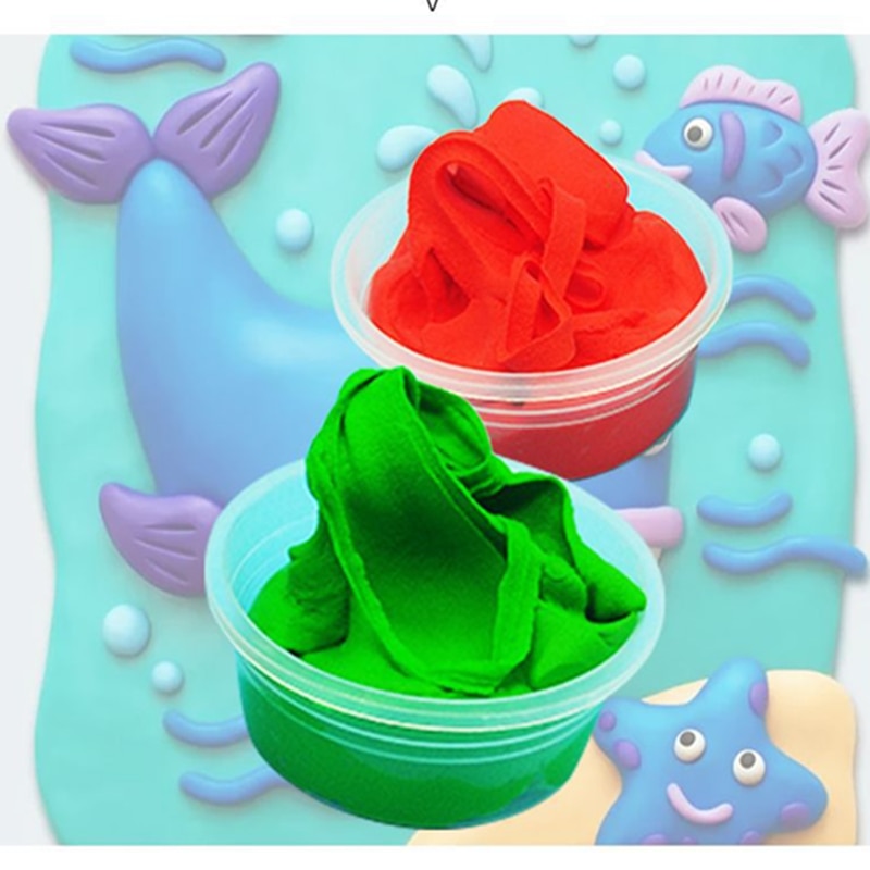 5/10Pcs Plastic Transparante Storage Container Organizer Box Met Deksel Voor Playdough Slime Modder Lichte Klei 60ml