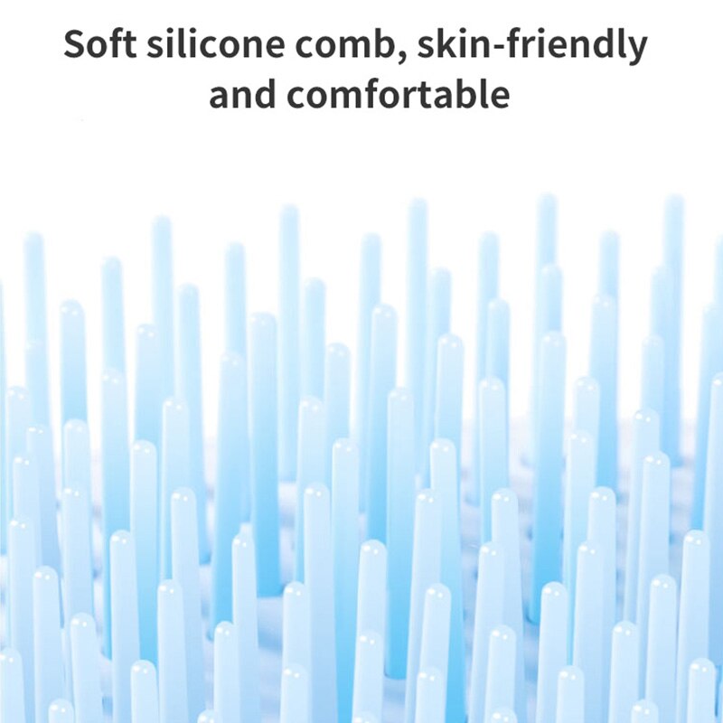 Hond Bad Borstel Kam Pet Zachte Siliconen Spa Borstel Ontharing Kammen Voor Honden Katten Douche Huisdieren Clean Grooming Tool