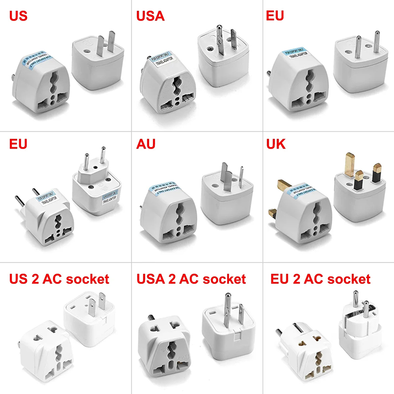 Universal Electrical Socket Zealand EU US UK To AU Australia Travel Adapter Outlet Electrical Plug Converter Power Charger