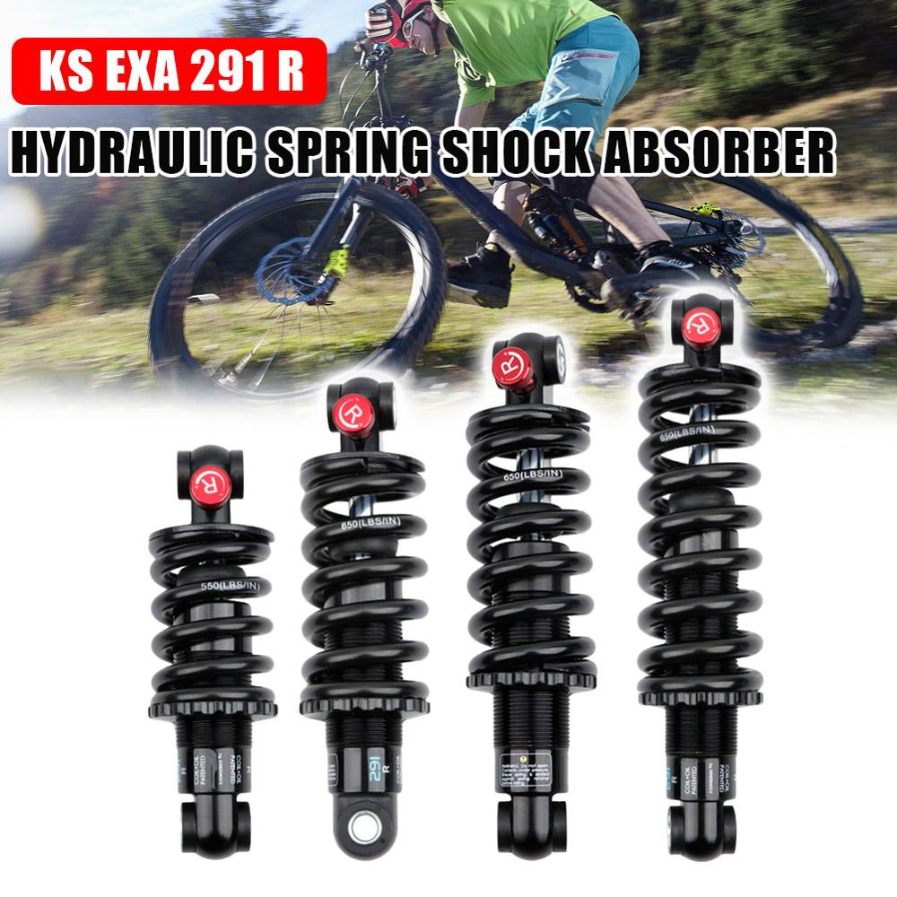 KS MTB-amortiguador trasero de aire de aleación para bicicleta de montaña, ajustable, para viajes en bicicleta, descenso, EXA 291R, 190MM