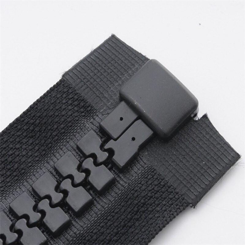 1piece No. 20 Extra Large Resin Zipper Large Project Tent Shed Tent Zip Opening Plastic Zipper Head Double-sided Zipper DIY