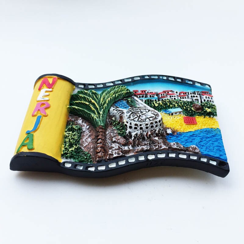 Nerja Spain Madrid Seville Torido Barcelona Fridge Magnet Souvenir Refrigerator Magnets