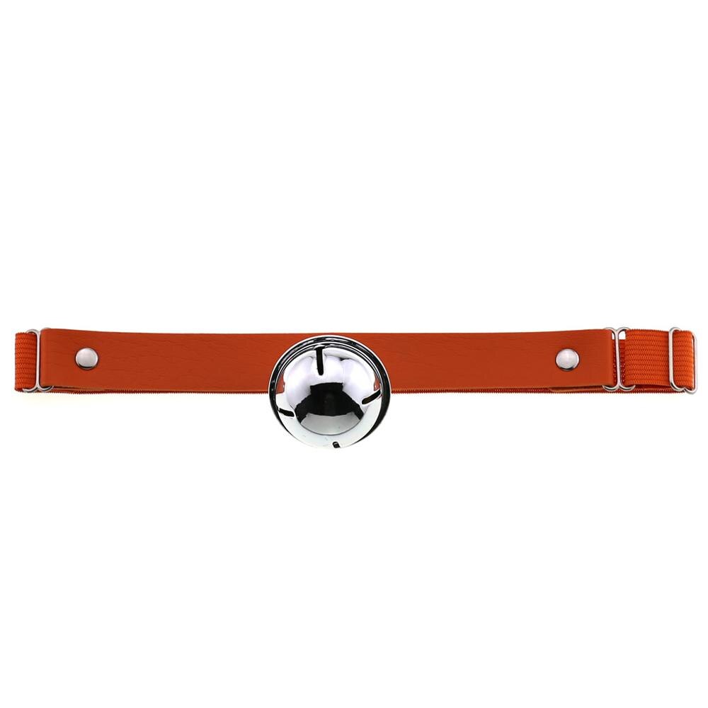 Phyanic Punk Gothic Grote Bel Garter Riem Leren Elastische Jarretel Been Ring Harajuku Accessoires: orange