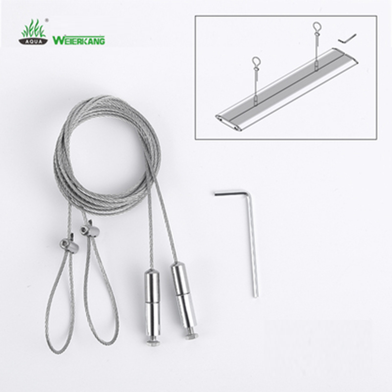 Week Aqua Aquarium Accessoires Led Verlichting Schaduw Wrgb Hang Op Kit Decoratie Fishbowl Lamp Fish Tank Plant Akvarium Backlight: WHITE