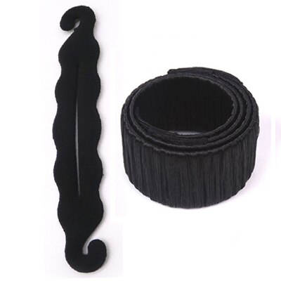 Vrouwen Haar Accessoires Elastische Haarbanden Haar Vlechten Braider Tool Styling Donut Knot Loop Pull Haarspelden Barrette Clips: Style 23