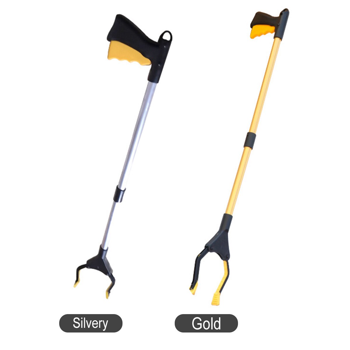 Foldable Garbage Pick Up Tool Grabber Reacher Stick Garbage Pliers Handle Portable Factory House Pickup Grabber Clamp Tools