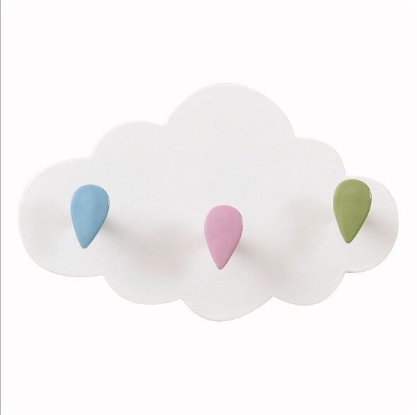 W & G Cloud Haak Nail Gratis Muur Multifunctionele Keuken Nail Gratis Mark Gratis Kleverige Haak Decoratie: style B