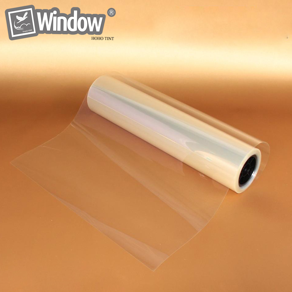 50 x 300cm thicknes 4 mil sikkerhed sikkerhed klar vinduesfilm glasbeskyttelse anti -splintresistent forhindrer eksplosion