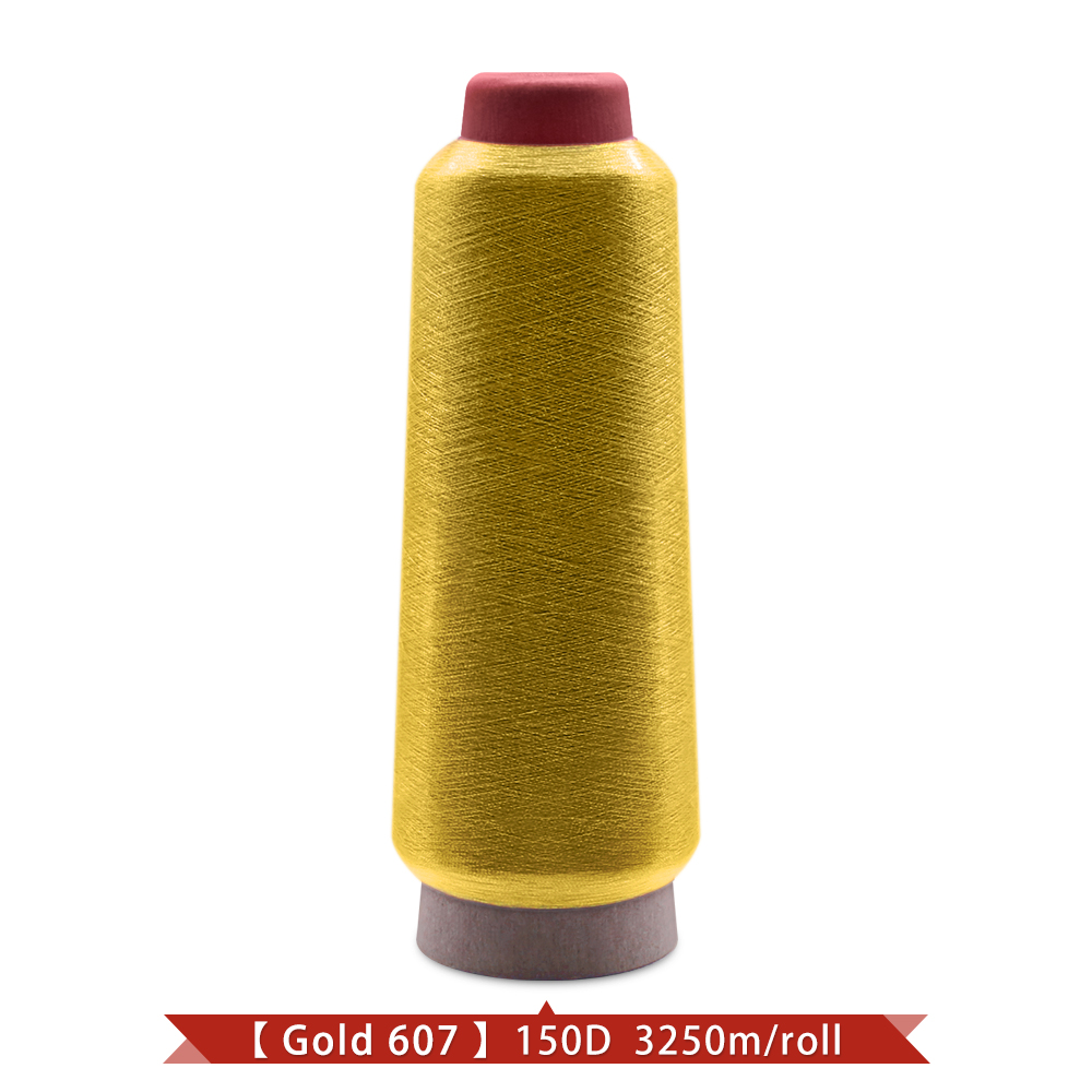 3200M/Roll DMC Metallic Embroidery Crochet Knitting Yarn Cross Stitch Metallic Yarn Threads Sewing accessory diy: ROSE RED