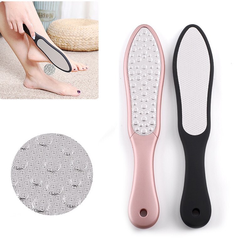 Dubbelzijdig Voetrasp Foot File Eelt Remover Schuren Rasp File Cuticle Footholds Schraper Pedicure Voor Benen Huid Removal Tools