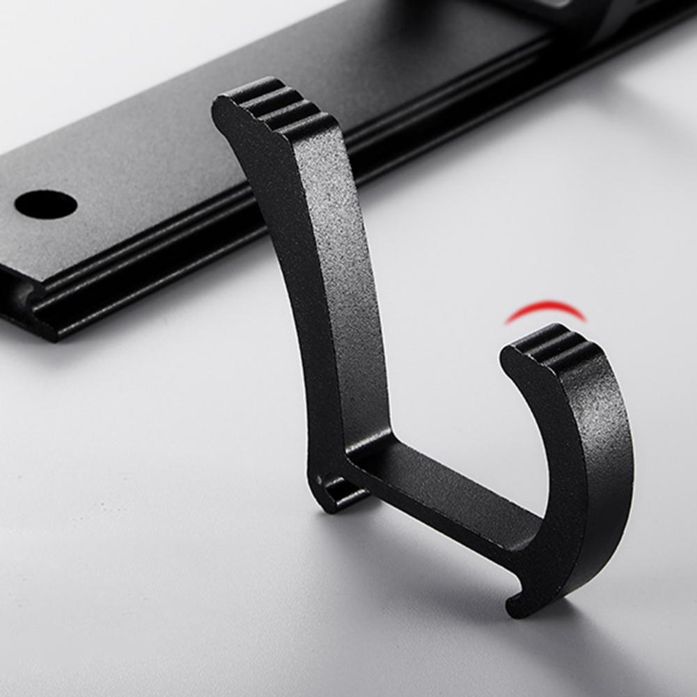 Hook Rack Sturdy Punch-free 2 Colors Coat Rack for Coats Home Storage Organization S-Shaped Hooks Hooks