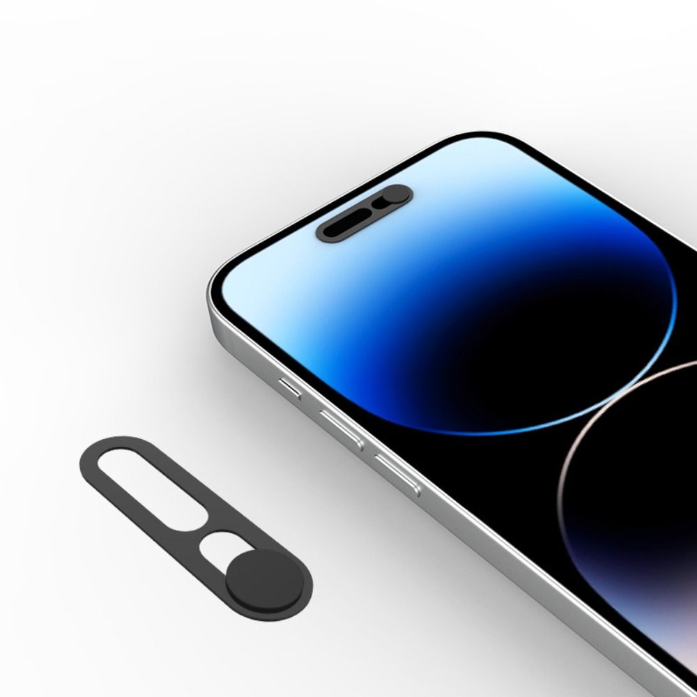 3 uds cubierta de cámara web de Metal pegatinas de lente de teléfono para iPhone 14 14 ProMax Plus cubierta de cámara deslizante de privacidad para iPhone 14 Series