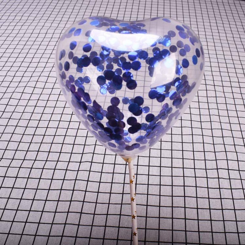 1 set 5inch Helium Balloon heart Wedding star aluminum Foil Balloons Inflatable Birthday baloon Party Decoration Ball