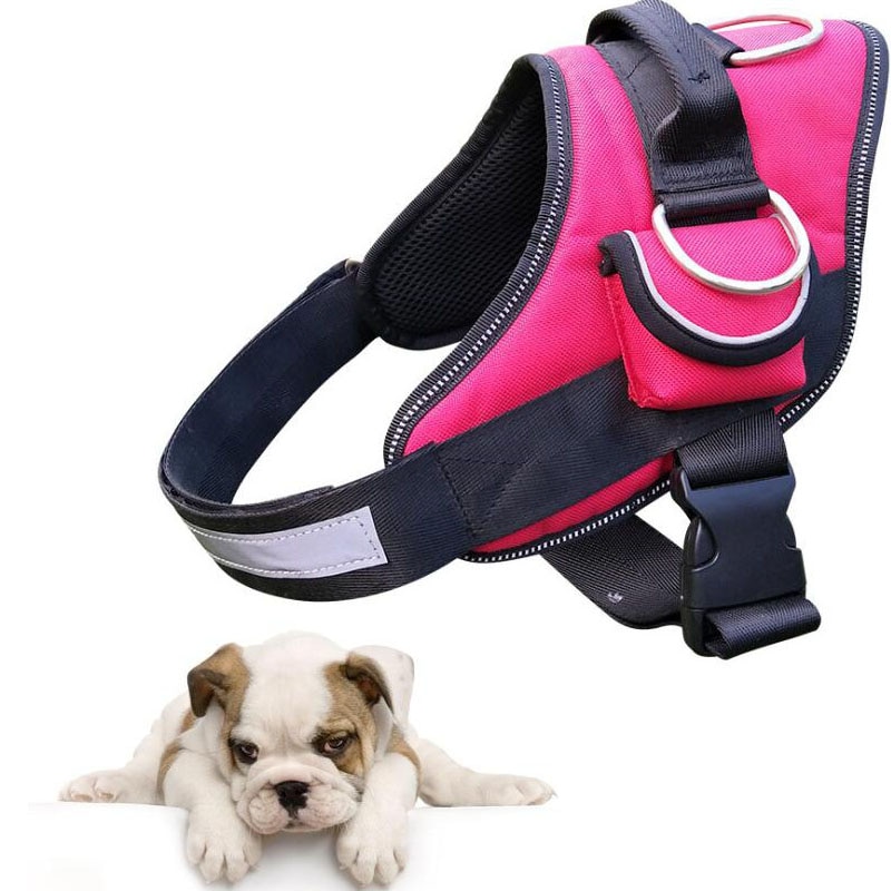 Justerbare hunder mesh seler valp katt vest gå sele hund jogging mesh klær valp katt sele stropp arnes perro