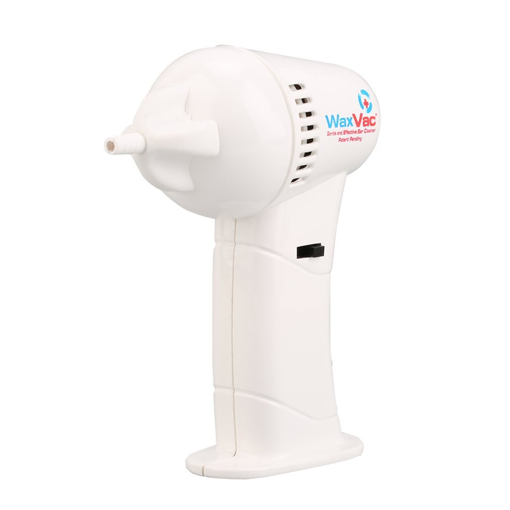 Aspiradora electrónica de tamaño portátil para oídos, limpiador de cera de los oídos, eliminación de cera de los oídos, cuidado de la salud corporal de seguridad con cabezal suave y seguro