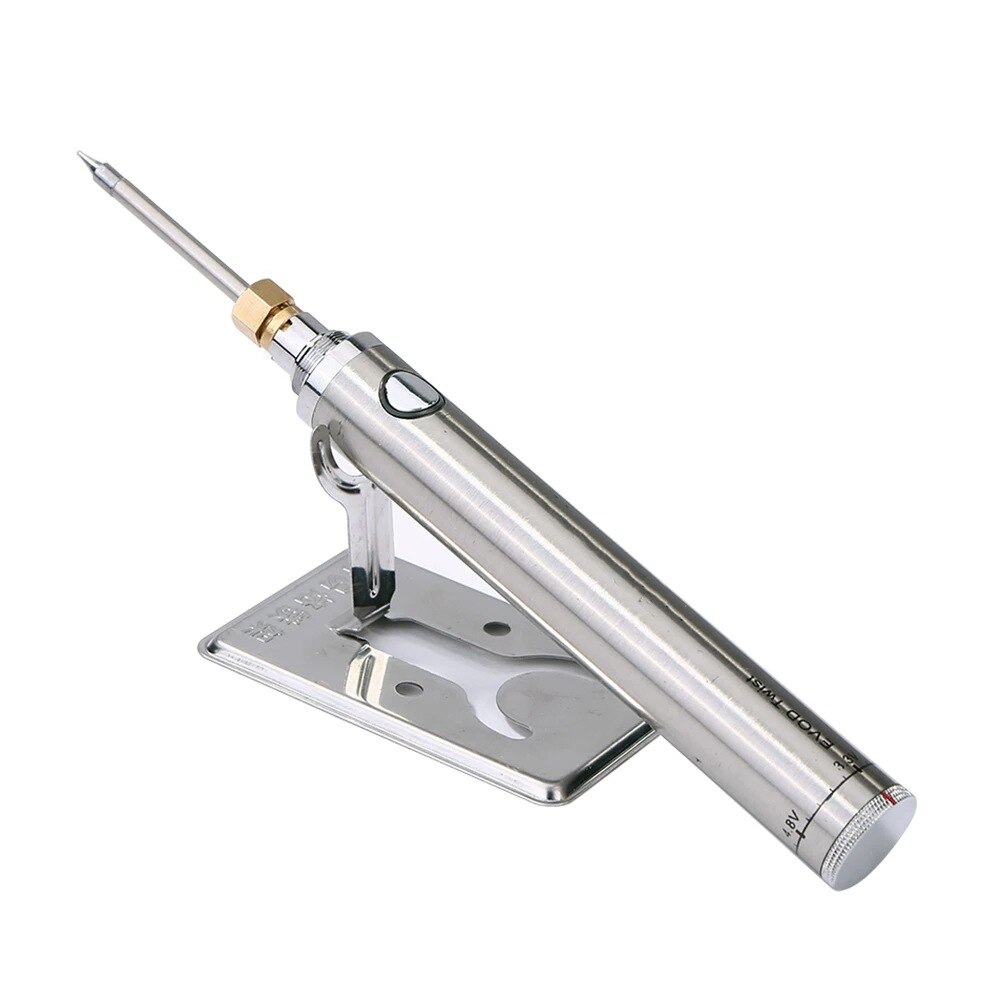 5V 8W Mini Batterij Aangedreven Soldeerbout Met Usb Charge Soldeerbout Met Solderen Draad Draadloos Opladen Soldeer ijzeren Gereedschap