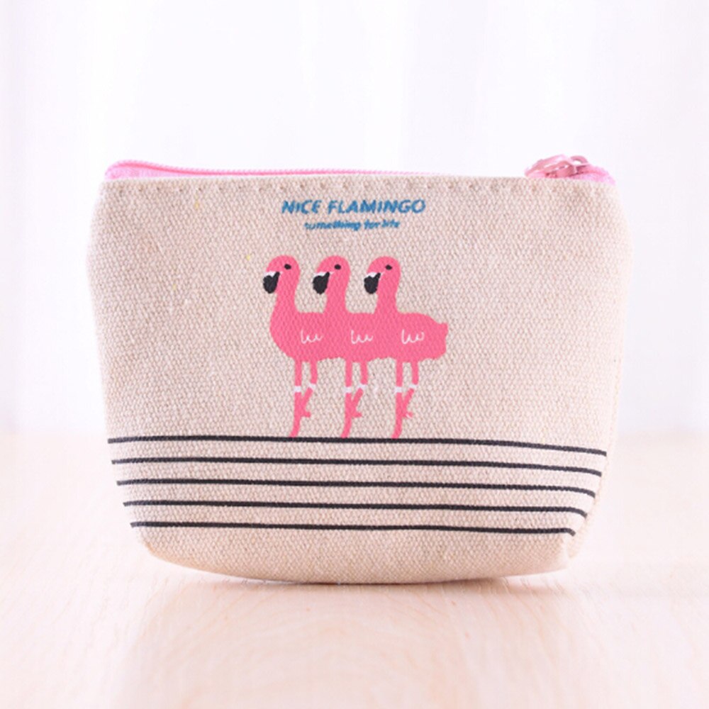 Più nuovo Coin Borse Delle Donne Popolari Flamingo Modello Della Borsa Della Moneta Della Borsa Con Cerniera bambino dei ragazzi delle ragazze Mini Raccoglitore Portatile Della Borsa Della Borsa: 4