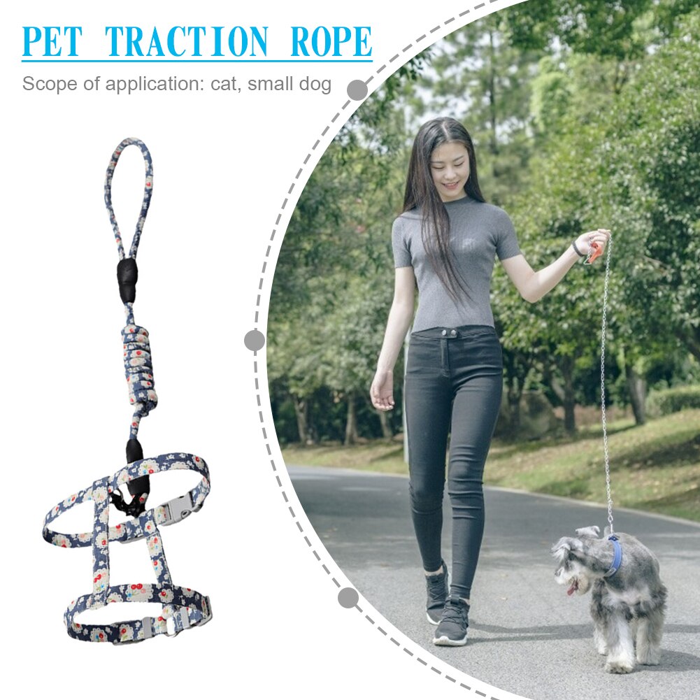 Harnais pour chat, laisse, ceinture, collier, sangle en forme de I, corde de guidage pour chiot, chaton, chiot, marche en plein air
