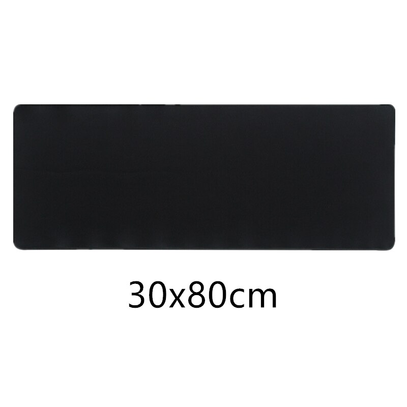 Alfombrilla de juego grande para ratón alfombrilla de ratón para teclado de ordenador grande, Base antideslizante, bordes cosidos duraderos, Ideal para ambos juegos: black edge