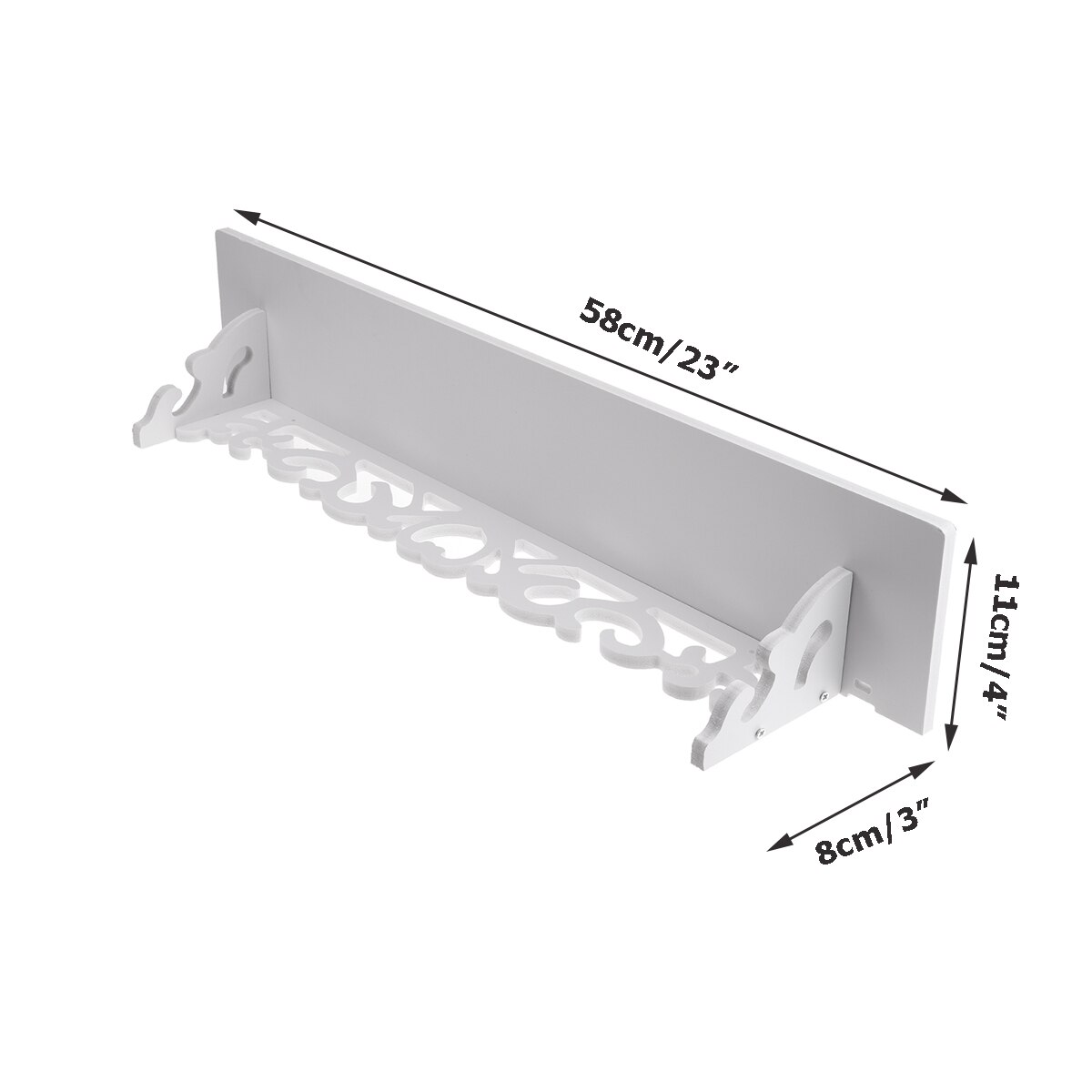 Muur Drijvende Opslag Plank Muur Opknoping Opslag Plank Pvc Board Thuis Art Decoratieve Slaapkamer Display Rack