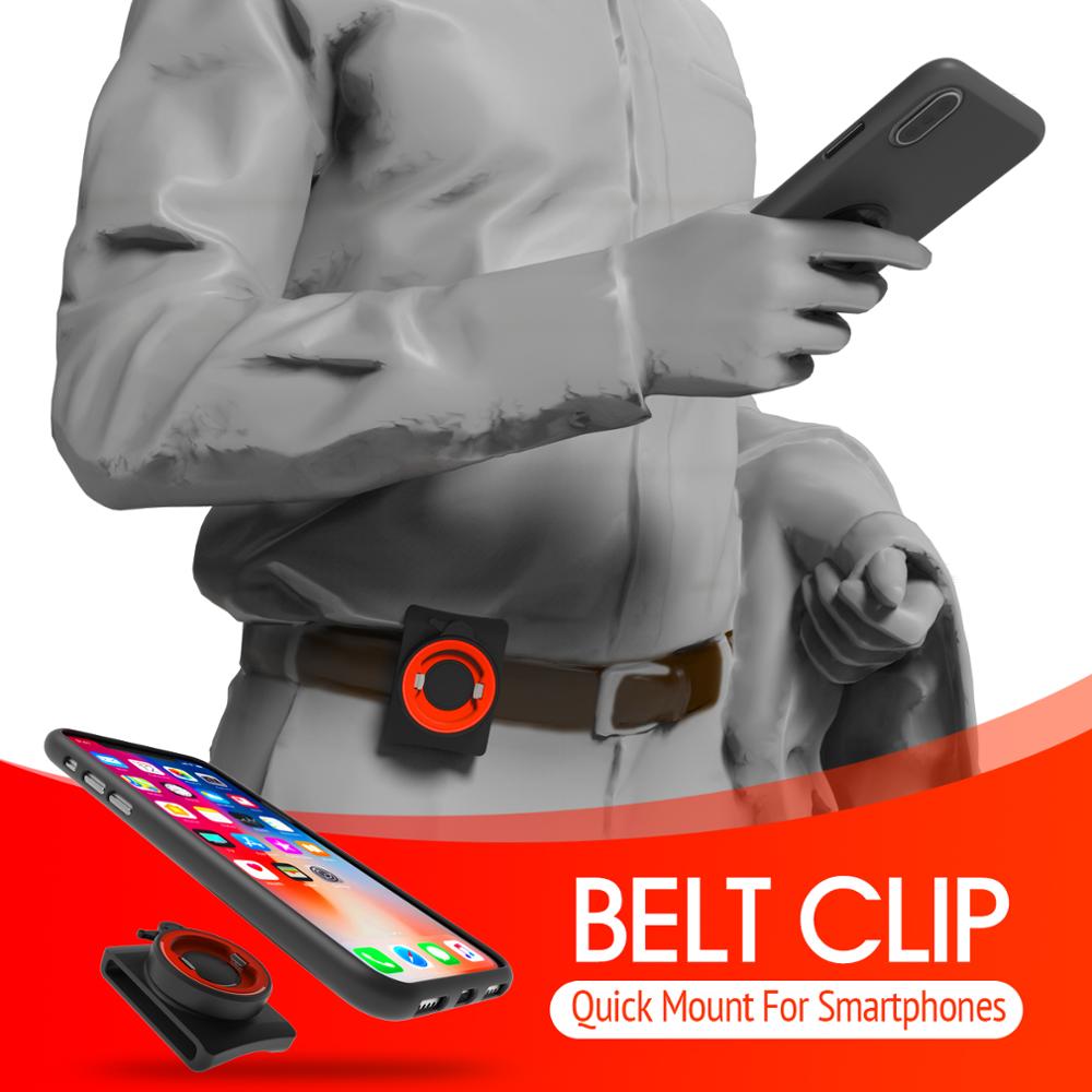 Universal Belt Clip Phone Holder with Quick Mount for iphone 11 pro XsMax 8 Plus 7 for Samsung Galaxy Note 8,S8 for huawei Phone