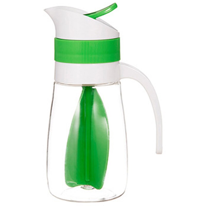 Kreative Salat Saft Manuelle Flasche Obst Salat Rotierenden Dressing Mixer Up Rühren Tasse Trinken Saft Lagerung Flasche Für Picknick: Green