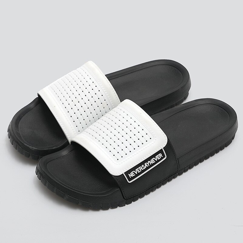 Pantofole da spiaggia da uomo pantofole moda all'aperto estive comode morbide suola in EVA pantofole da bagno per interni infradito antiscivolo per la casa