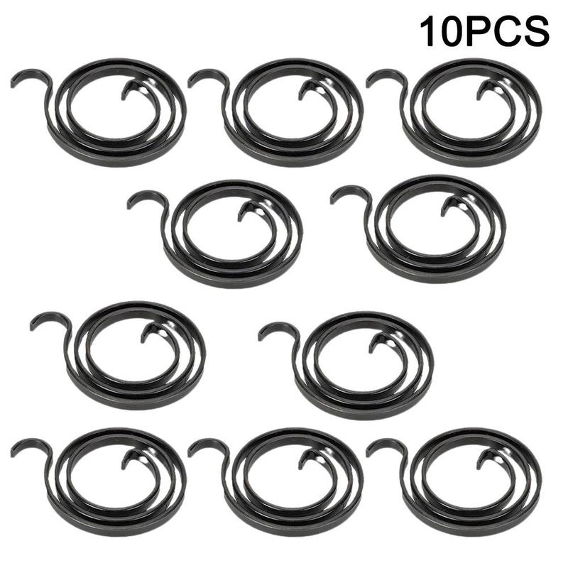 10pcs Replacement Spring for Door knob Handle Lever Internal Coil Repair spindle lock torsion spring flat section wire: Default Title