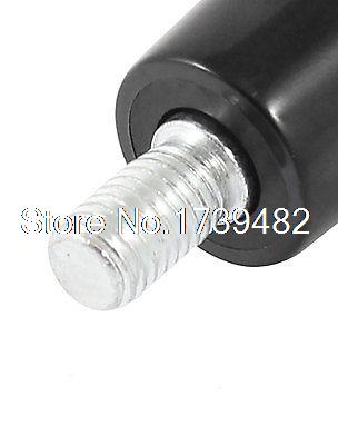 Universal 10mm Male Thread Hard Plastic Revolving Handle Grip Black