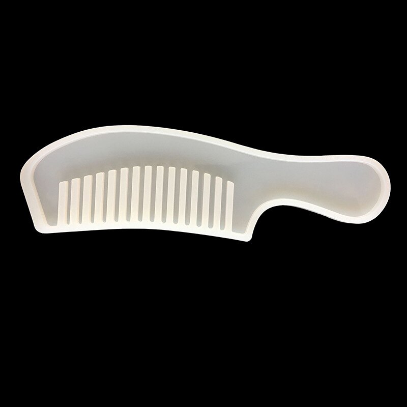 3d transparente uv-harz-silikonformen für kammformen, epoxidharzformen für diy-schmuckherstellung, werkzeuge, harzformen, silikon, weihnachten