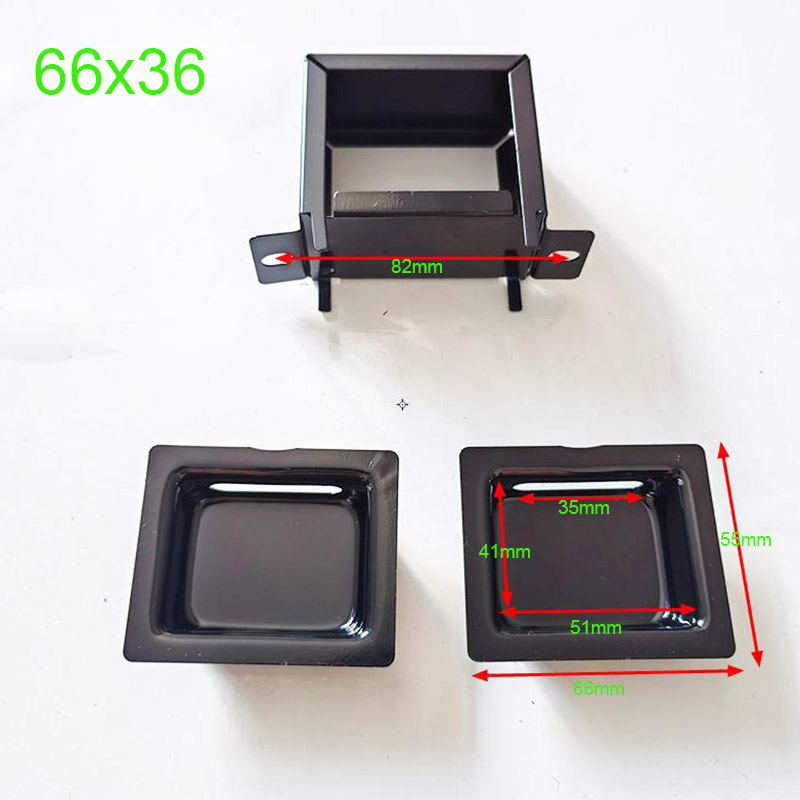 Transformer Cover EI Shrouds End Bells Metal Shield Sealing Protective Screening Can Side Top Protects Loudspeaker Accessories: Brown