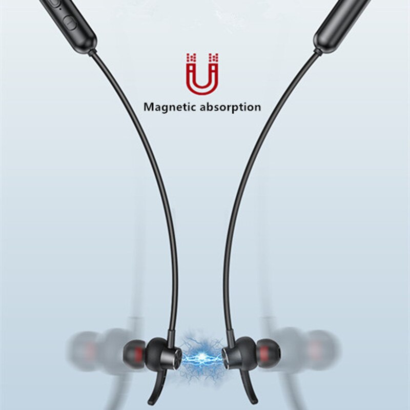 Tws  dd9 trådløse ipx 5 bluetooth høretelefoner magnetiske sports løbe headset vandtæt støjreduktion hovedtelefoner sports øretelefoner